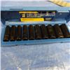 Image 3 : Power fist 10 piece half inch drive SAE Deep Impact socket set