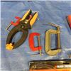 Image 3 : drill bits, clamps , tap and die set , etcetera