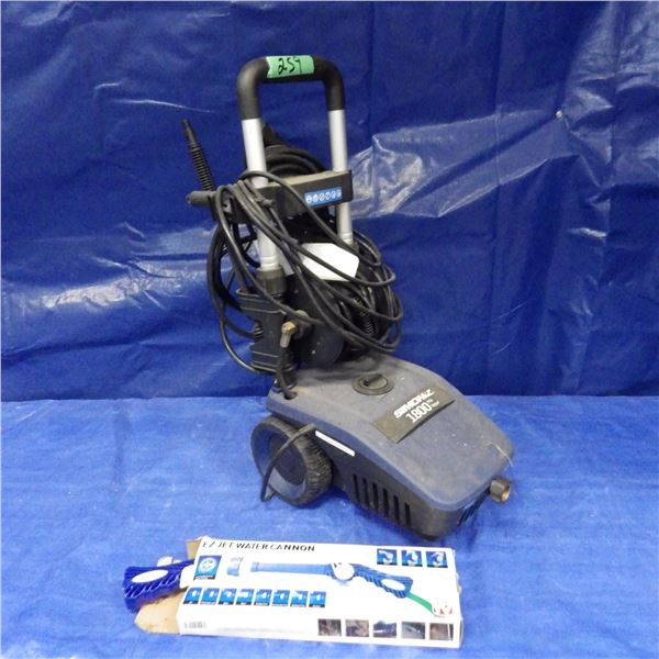 simoniz 1800 psi pressure washer - not tested