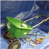 Image 1 : Fertilizer - grass seeder and garden hose nozzles etcetera