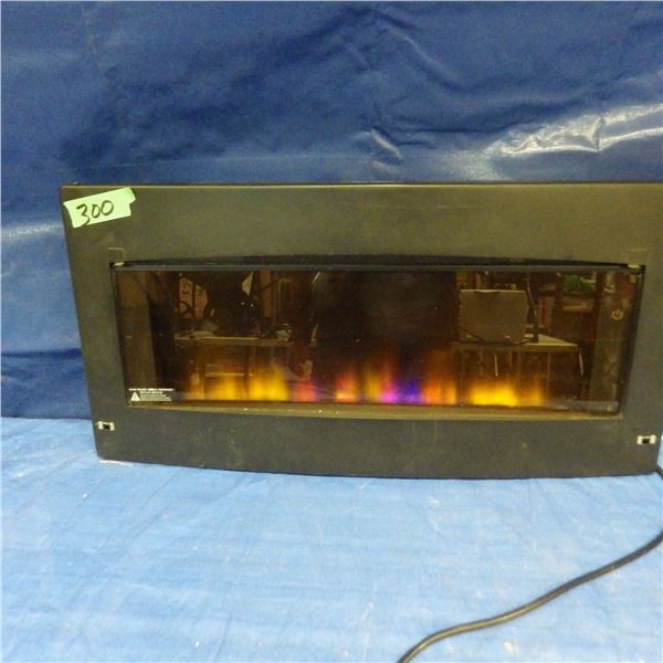 Twinstar Electric Fireplace insert - 25 1/2 inches - Model number 34HF601 GRA - No mounting brackets