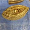 Image 3 : Lot of 5 antique sad irons -- one has handle