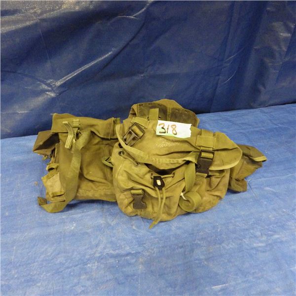 Carpenters belt rig with shoulder straps