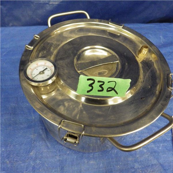 stainless Steel 2GALLON - 8 liter alcohol distiller - includes all components and instructions - Con