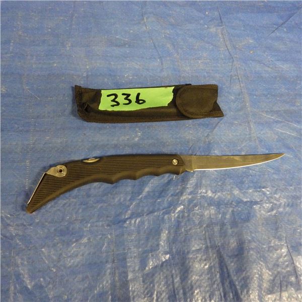 filleting knife 5 inch blade - lock back