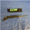 Image 1 : filleting knife 5 inch blade - lock back