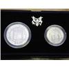 Image 2 : 1994 World Cup 2 Coin UNC Set In Original Box