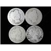 Image 1 : 4 Assorted Barber Quarters