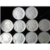Image 1 : 10 Assorted 1920's Buffalo Nickels