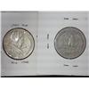 Image 2 : 1945 And 1946-D Washington Silver Quarters