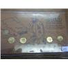 California Gold Coin Replica Set (5 Coins)