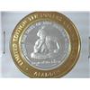 Image 1 : Aladdin $10 Gaming Token (UNC) Silver