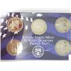 2001 US 50 State Quarters Proof Set (No Box)