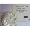 Image 1 : 1959 Rush To The Rockies Centennial Token (UNC)