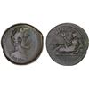 Image 1 : ROMAN PROVINCIAL, EGYPT: Antoninus Pius, 138-161, AE drachm (22.14g), Alexandria, year 2, Fine