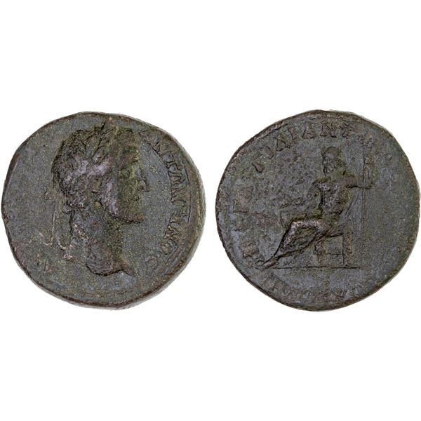 ROMAN PROVINCIAL, THRACE: Pautalia, Antoninus Pius, 138-161, AE30 (20.98g), VF