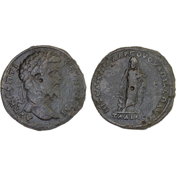 ROMAN PROVINCIAL, THRACE: Pautalia, Septimius Severus, 193-211, AE30 (15.24g), VF