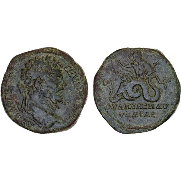 ROMAN PROVINCIAL, THRACE: Pautalia, Septimius Severus, 193-211, AE28 (14.83g), F-VF