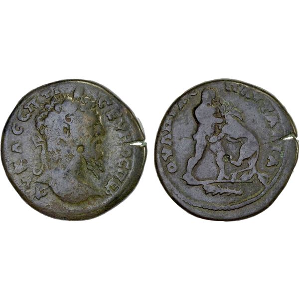 ROMAN PROVINCIAL, THRACE: Pautalia, Septimius Severus, 193-211, AE30 (15.20g), Fine