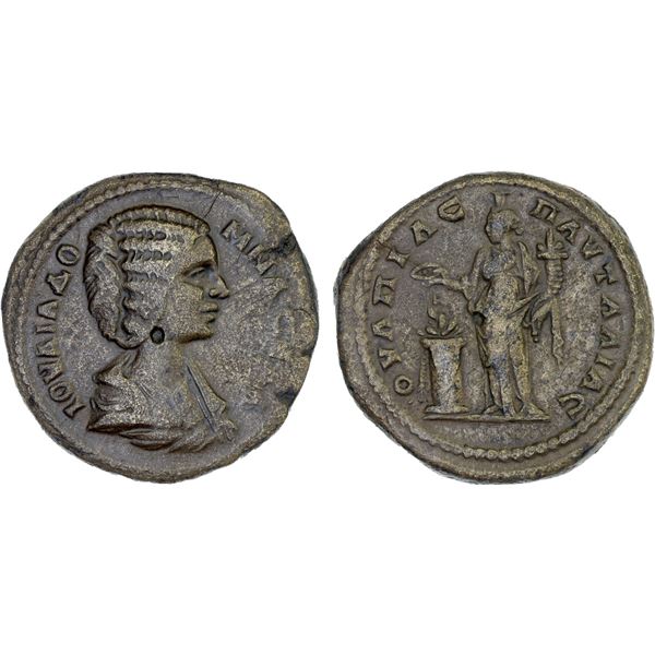 ROMAN PROVINCIAL, THRACE: Pautalia, Julia Domna, augusta, 193-211, AE31 (19.67g), Choice VF