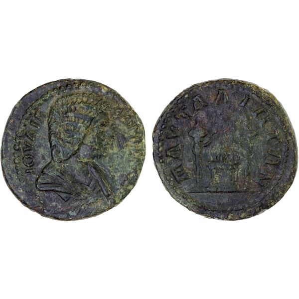 ROMAN PROVINCIAL, THRACE: Pautalia, Julia Domna, augusta, 193-211, AE22 (6.83g), Choice VF