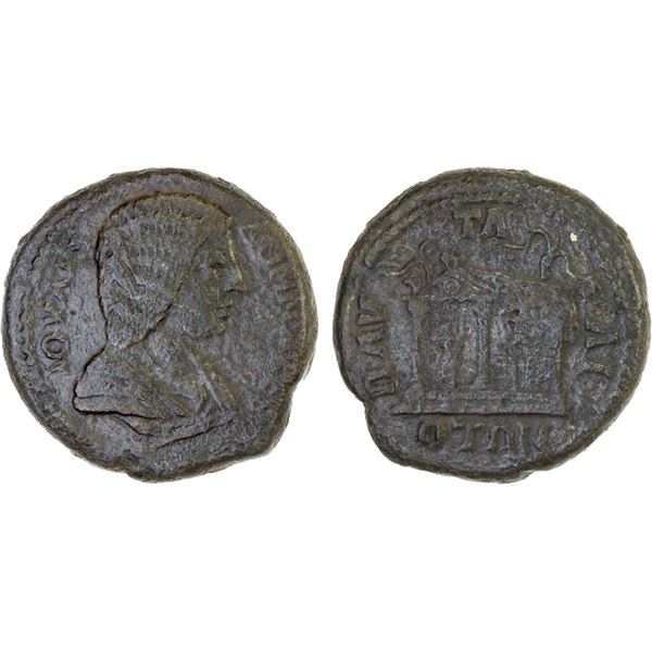 ROMAN PROVINCIAL, THRACE: Pautalia, Julia Domna, augusta, 193-211, AE22 (9.61g), F-VF