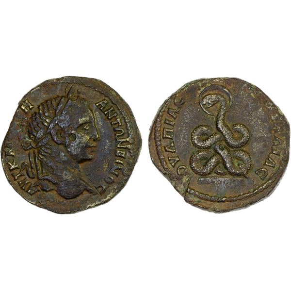 ROMAN PROVINCIAL, THRACE: Pautalia, Caracalla, 198-217, AE28 (14.07g), VF