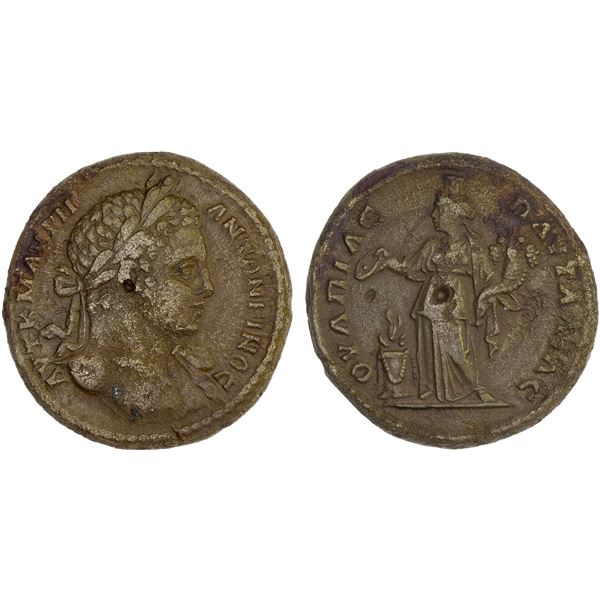 ROMAN PROVINCIAL, THRACE: Pautalia, Caracalla, 198-217, AE30 (16.50g), VF