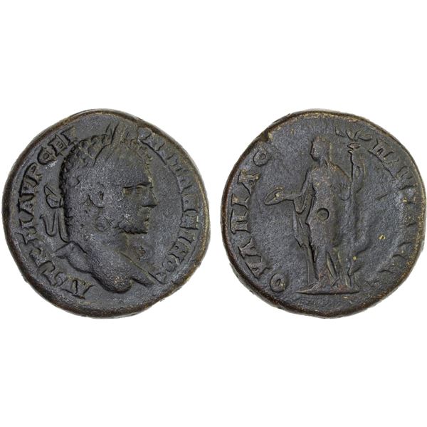 ROMAN PROVINCIAL, THRACE: Pautalia, Caracalla, 198-217, AE29 (18.43g), F-VF