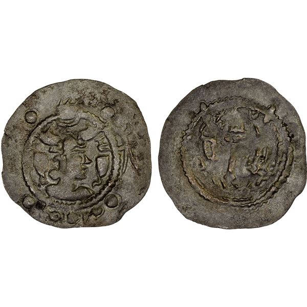 HEPHTHALITE: Alxon/Chionite, ca. 475-565, AR drachm (3.39g), VF