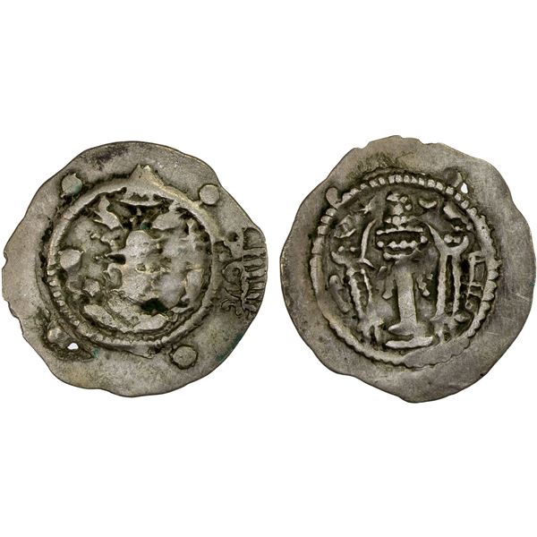 HEPHTHALITE: Alxon/Chionite, ca. 475-565, AR drachm (3.38g), VF