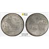 Image 1 : OTTOMAN TURKEY: Ahmed III, 1703-1730, AR kurush, Kostantiniye, AH1115 (1703), PCGS MS63