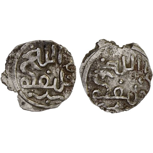 GREAT MONGOLS: temp. Õgedei, 1230s-1240s, AR dirham (1.02g), NM, ND, VF-XF