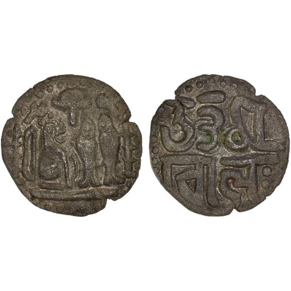 CHOLAS: Uttama Chola, 973-985, AR kahavanu (3.95g), VF