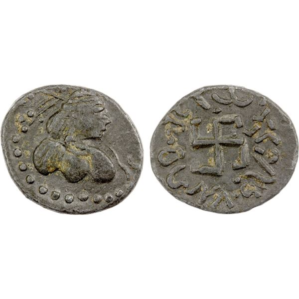 PARATARAJAS: Yolamira, 2nd century AD, BI unit (2.53g), VF-XF