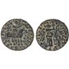 Image 1 : APRACHARAJAS OF BAJAUR: Itravasu, ca. 20 AD, debased AR drachm (2.02g), XF