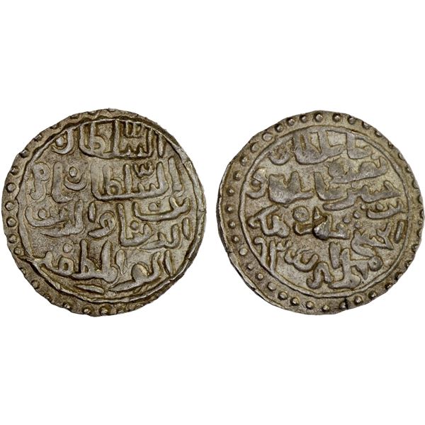 BENGAL: Nasir al-Din Nusrat Shah, 1519-1531, AR tanka (10.61g), Muhammadabad, AH935, choice AU