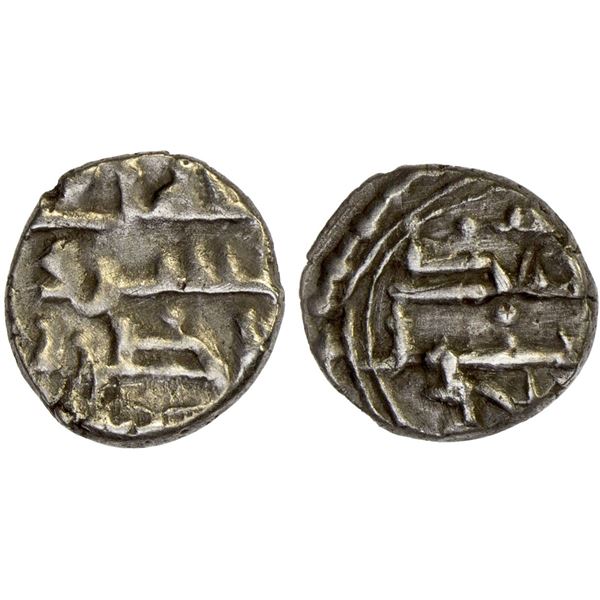 GOVERNORS OF SIND: Bishr b. Da'ud, ca. 820-826, AR damma (0.51g), NM, ND, VF-XF