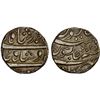 Image 1 : MUGHAL: Muhammad Shah, 1719-1748, AR rupee (11.07g), "Arkat" (Arcot), AU