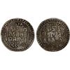 Image 1 : JAINTIAPUR: Ram Simha II, 1790-1832, AR rupee (8.53g), SE1712, VF