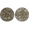 Image 1 : BENGAL PRESIDENCY: AR rupee (11.33g), Muhammadabad Benares, AH122x year 17/49, Unc