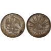 Image 1 : CHINA: CHOPMARKED COINS: MEXICO: Republic, AR 8 reales (26.94g), 1877-Zs, XF