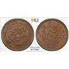 Image 1 : HUPEH: Kuang Hsu, 1875-1908, AE cash, CD1906, PCGS MS63 BN