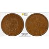 Image 1 : SHANTUNG: Kuang Hsu, 1875-1908, AE 10 cash, ND (1904-05), PCGS EF45
