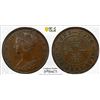 Image 1 : HONG KONG: Victoria, 1841-1901, AE cent, 1879, PCGS AU50