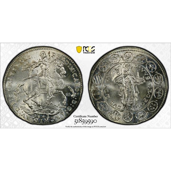 AUSTRIA: AR 2 ducats, 1963, PCGS MS67