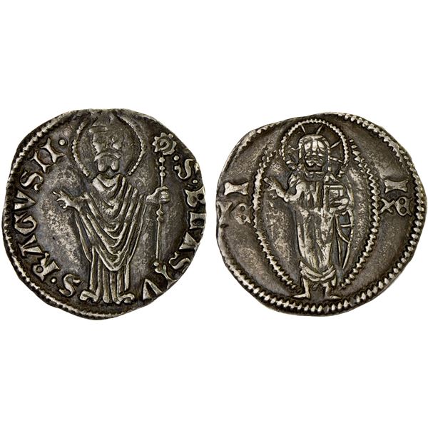 CROATIA: RAGUSA: Republic, AR grosso (1.19g), XF