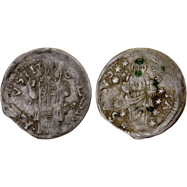 CROATIA: RAGUSA: Republic, AR grosetto (dinaric), 1654, VF