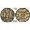 Image 1 : ESTONIA (SWEDISH): Johan III, 1569-1592, AR shilling, Reval, ND (1568-1592), PCGS AU53