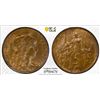 Image 1 : FRANCE: Third Republic, AE 5 centimes, 1900, PCGS MS64 BN